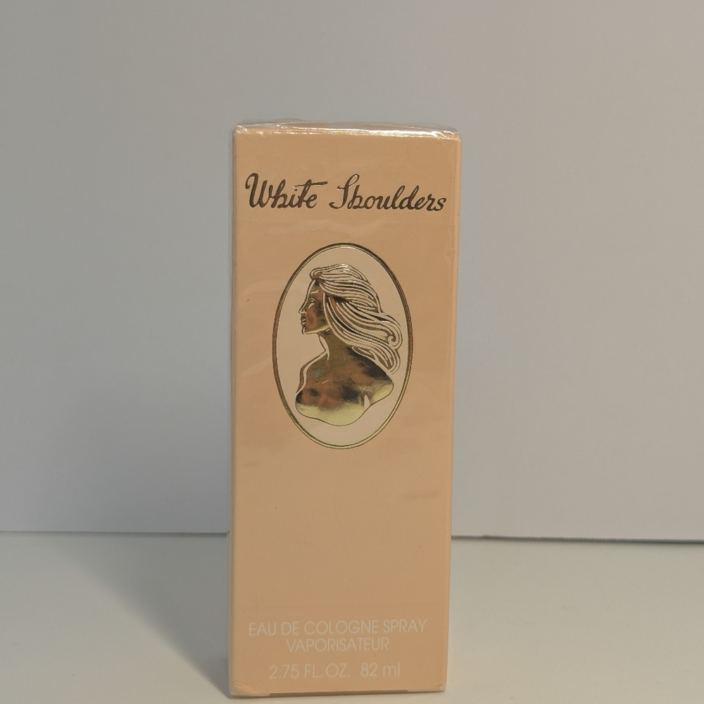 White Vintage Shoulders EAU De Cologne Spray 2.75 Ounces. New Sealed In Box Rare